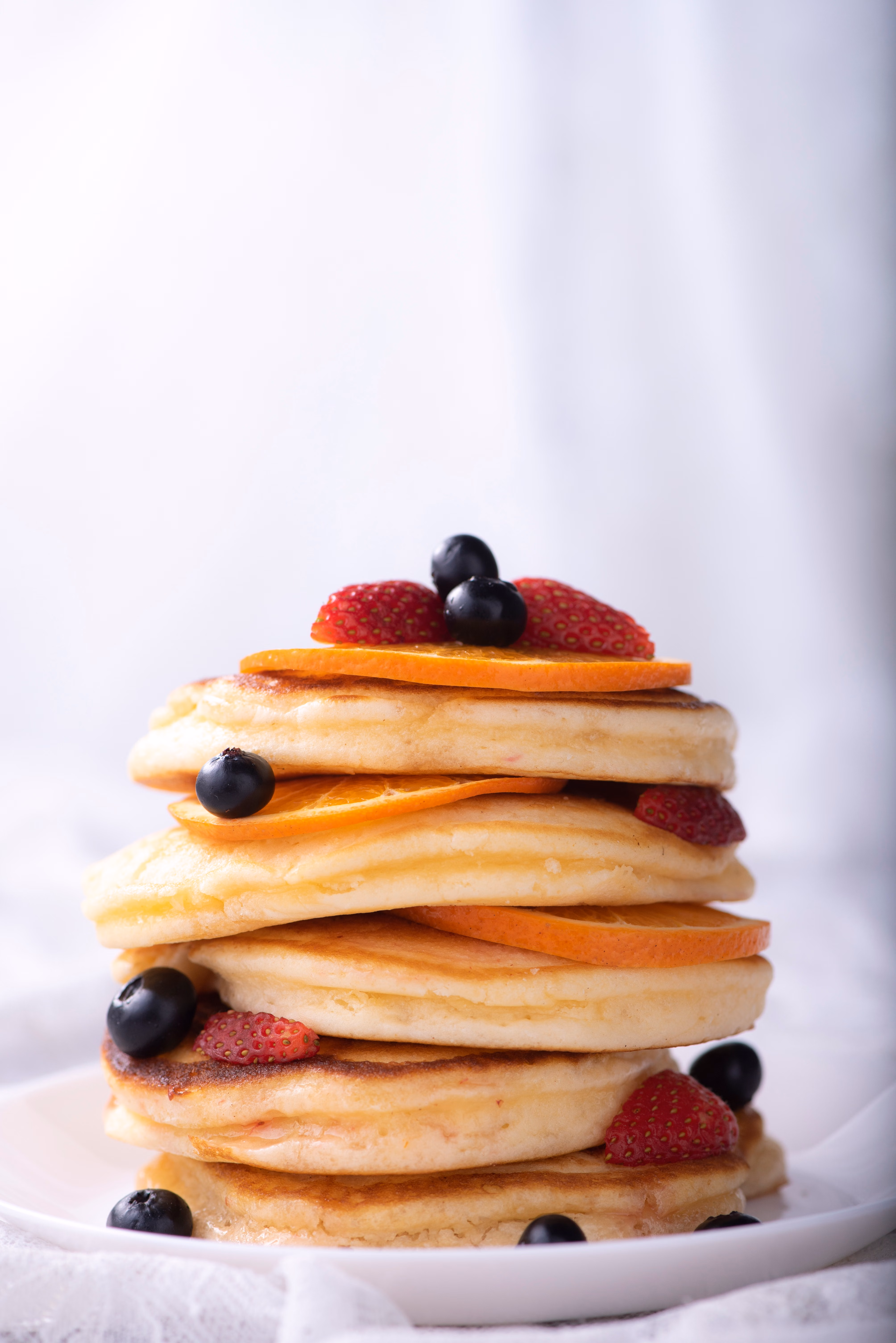 Buttermilk Blueberry Pancakes